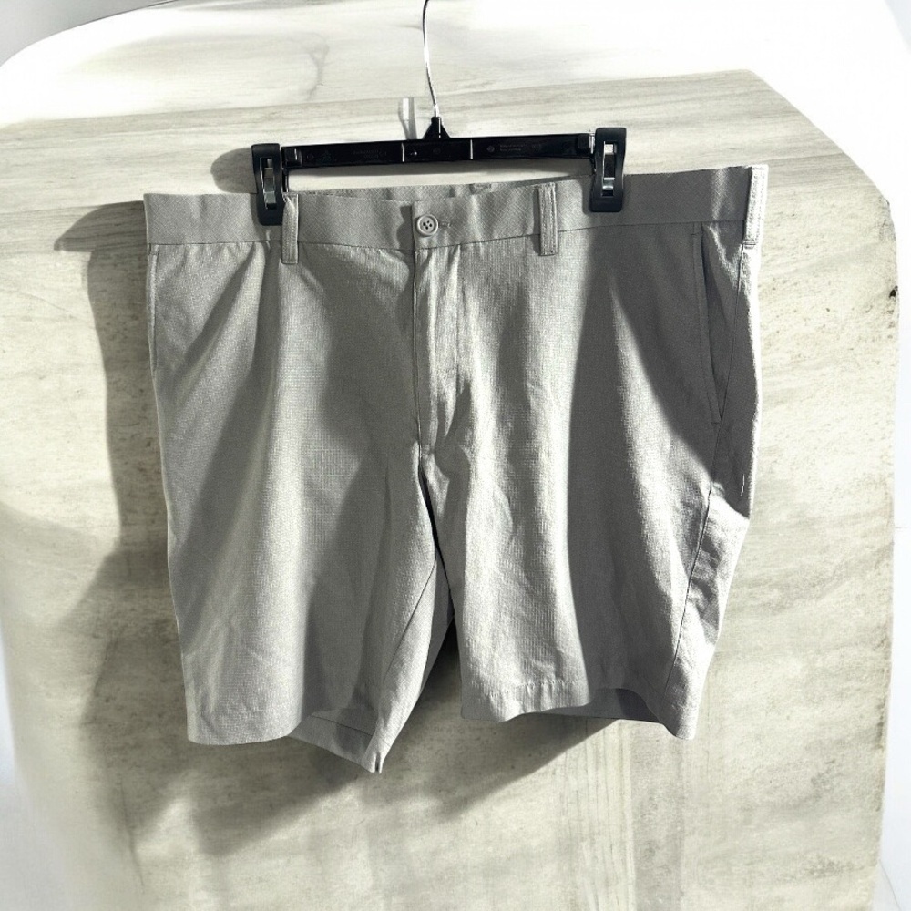 Roundtree‎ & Yorke Performance Golf Shorts Size 40 Gray Athletic